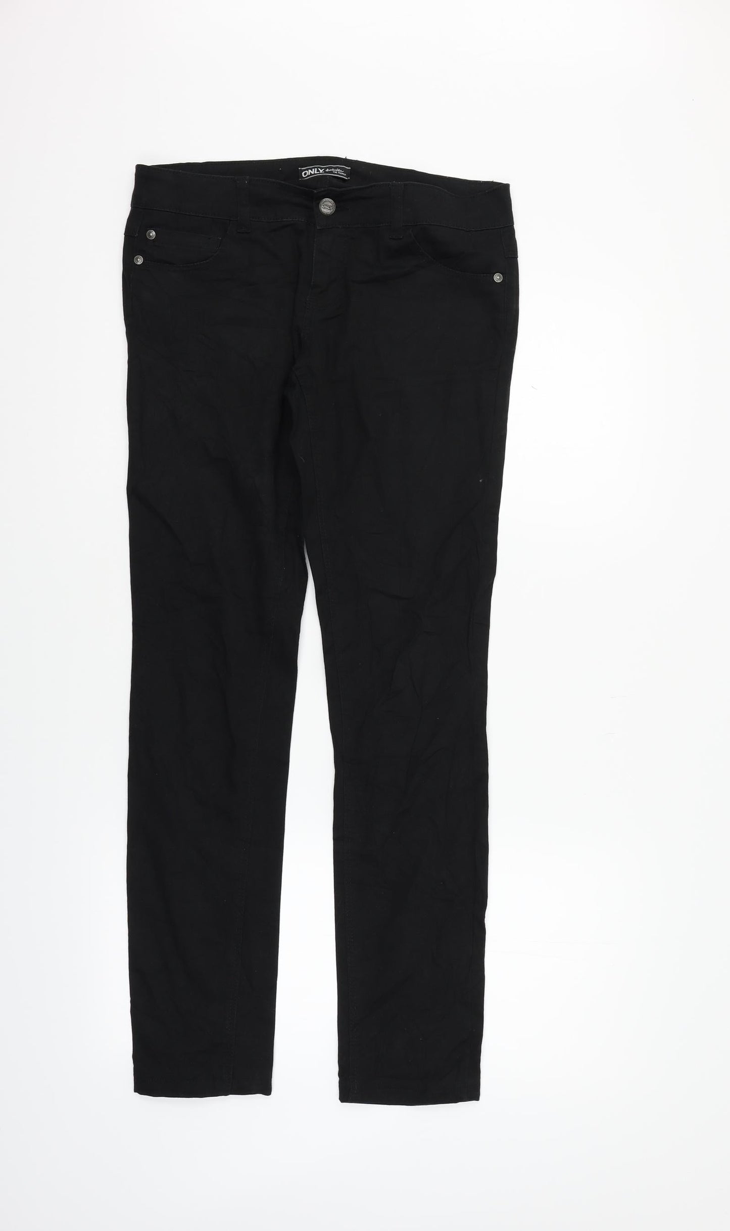only designer Womens Black   Straight Jeans Size 30 in L28 in