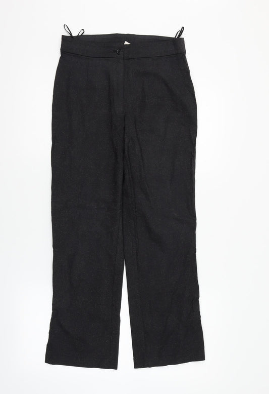 Womens UK Size 12 Preworn Regular Fit  Beige Trousers