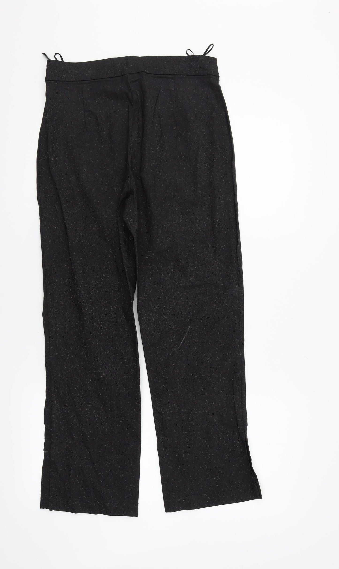 Womens UK Size 12 Preworn Regular Fit  Beige Trousers