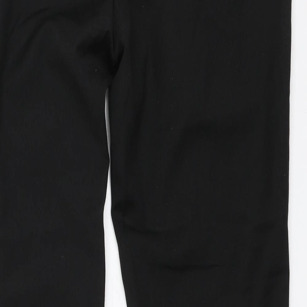 Mens UK Size 32 in Topman Regular Fit Jogger Black Trousers