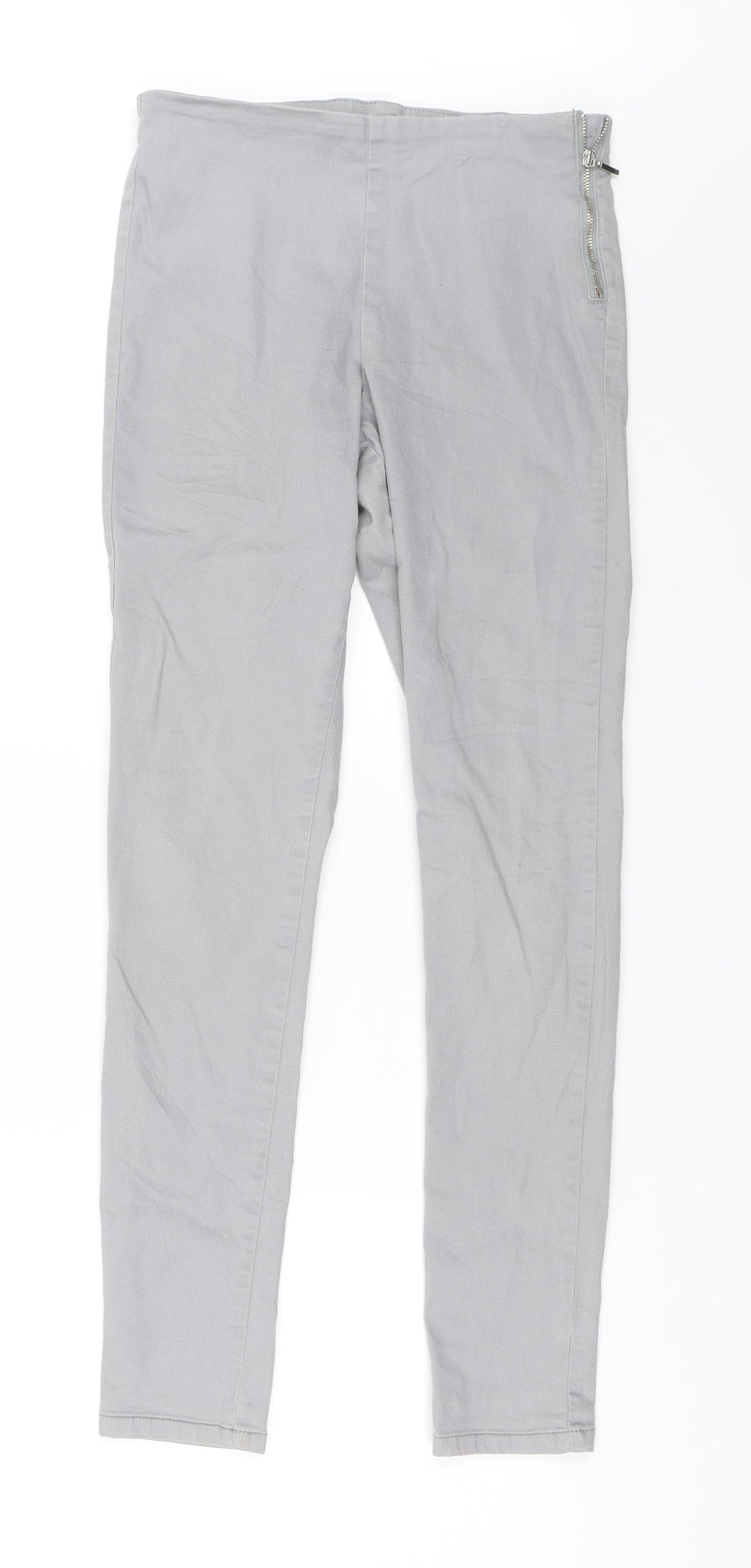 H&M Girls Grey   Jegging Jeans Size 14 Years