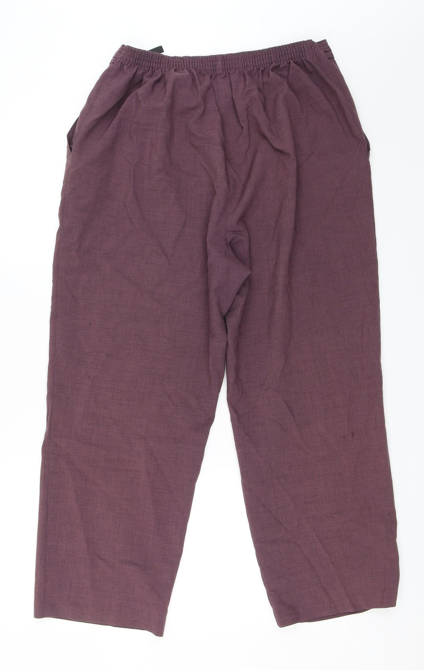 Womens UK Size 18 BHS Regular Fit  Purple Trousers