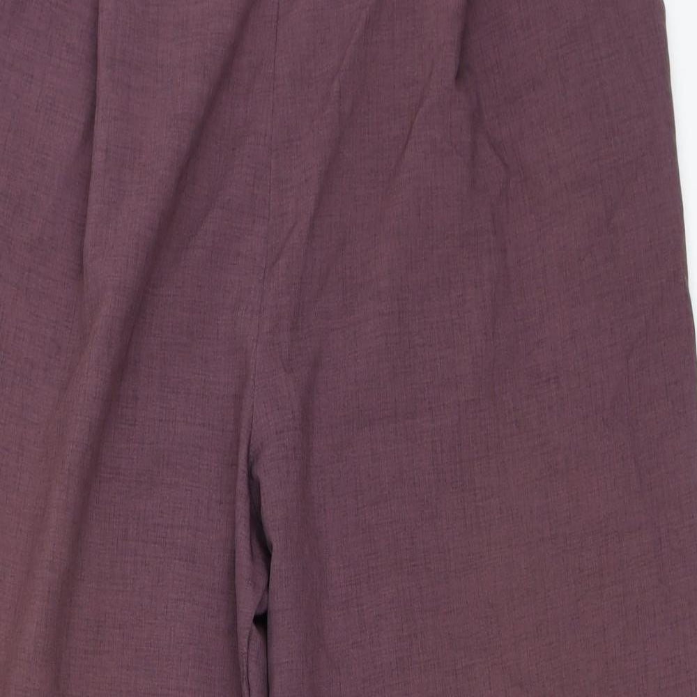 Womens UK Size 18 BHS Regular Fit  Purple Trousers