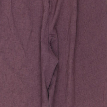 Womens UK Size 18 BHS Regular Fit  Purple Trousers