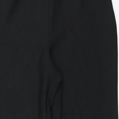Womens UK Size 14 Marks and Spencer Regular Fit  Black Trousers