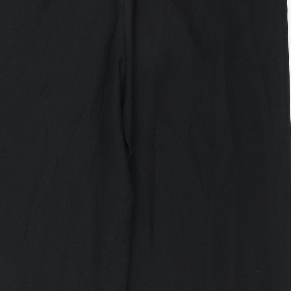 Womens UK Size 14 Marks and Spencer Regular Fit  Black Trousers