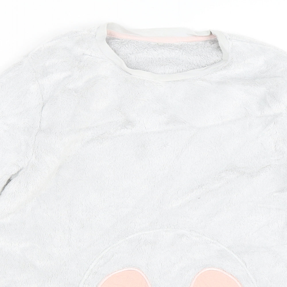 George Girls Grey   Pullover Sweatshirt Size 9-10 Years
