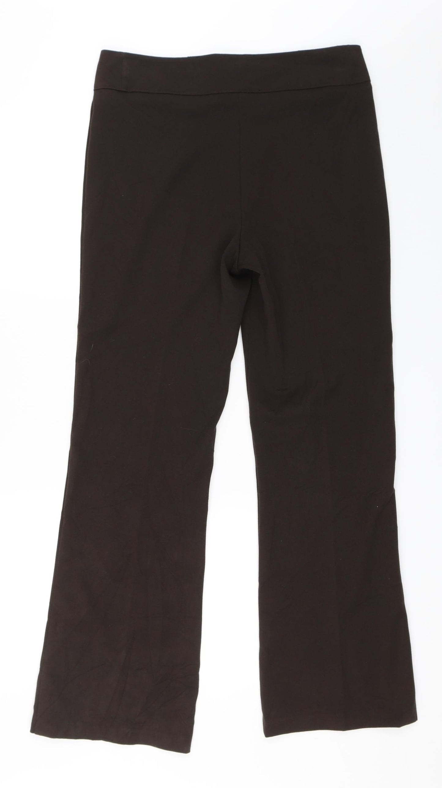 Classics Womens Brown   Trousers  Size 12 L30.5 in