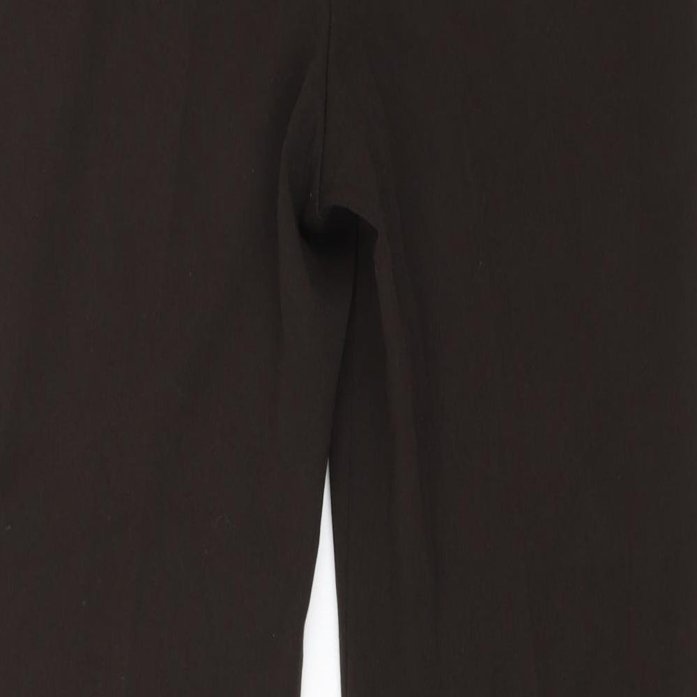 Classics Womens Brown   Trousers  Size 12 L30.5 in