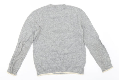 Gap Girls Grey   Pullover Jumper Size 8 Years