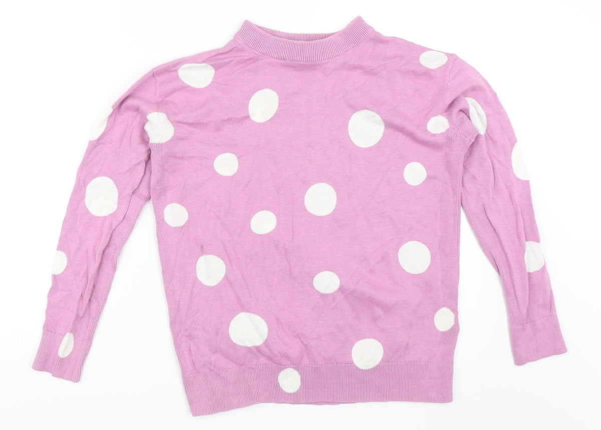 Marks & Spencer Womens Purple   Pullover Jumper Size S