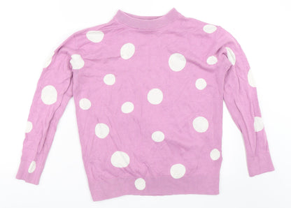 Marks & Spencer Womens Purple   Pullover Jumper Size S