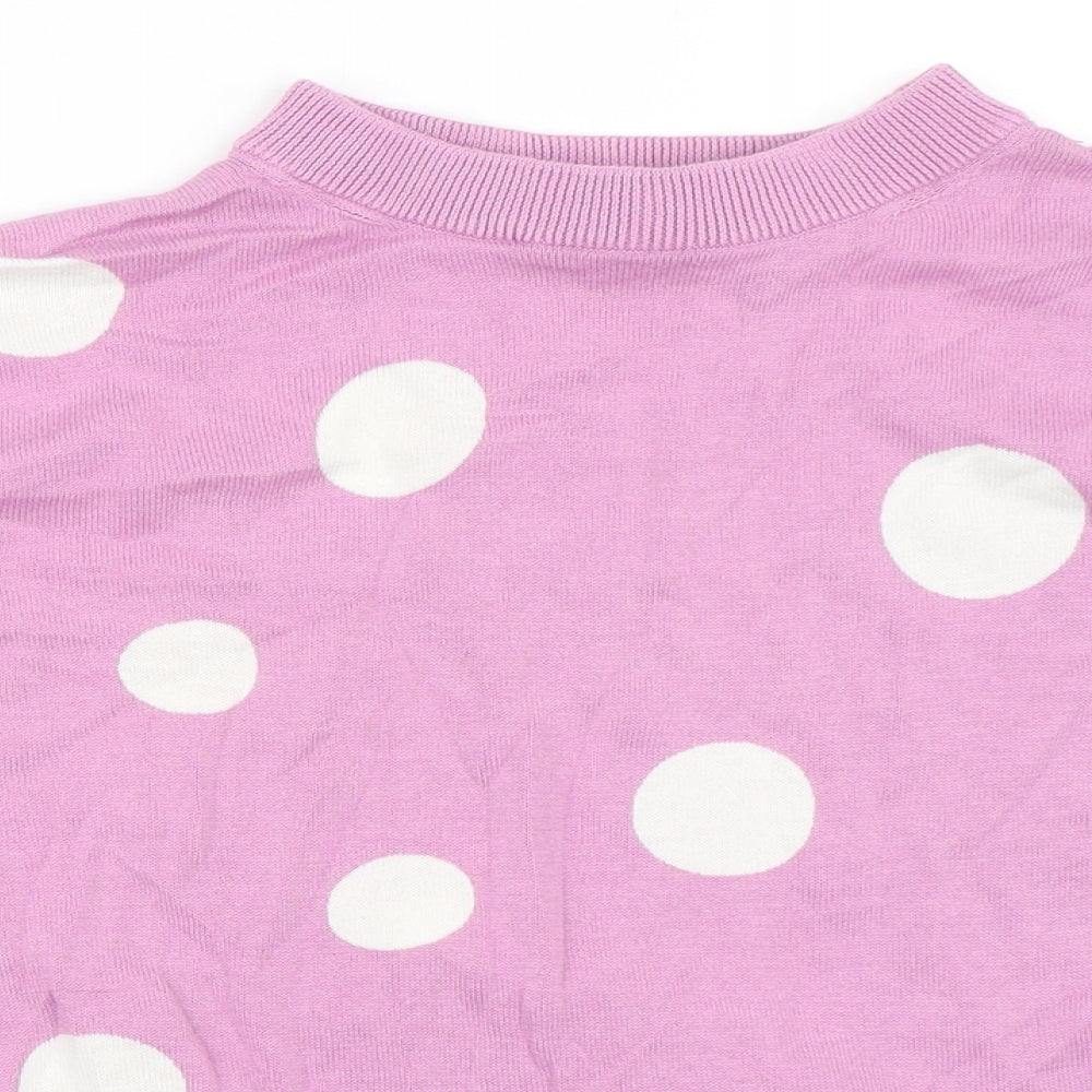 Marks & Spencer Womens Purple   Pullover Jumper Size S