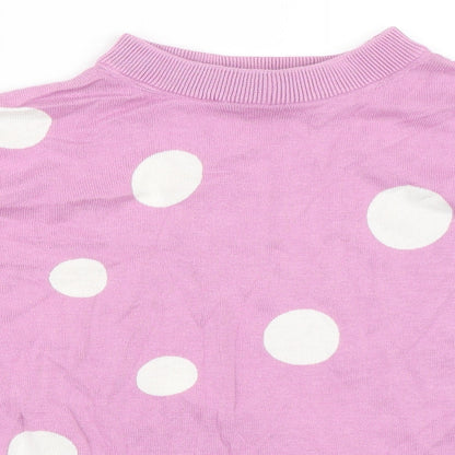 Marks & Spencer Womens Purple   Pullover Jumper Size S