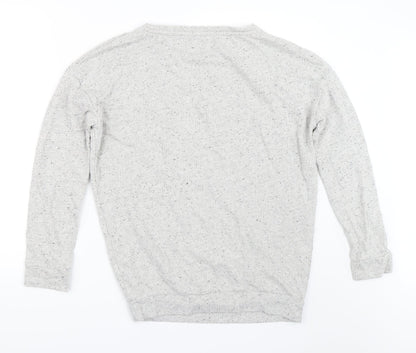 Marks and Spencer Girls Grey   Pullover Sweatshirt Size 12-13 Years