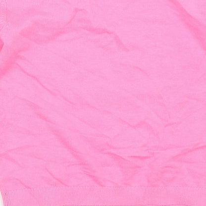 Next Girls Pink   Pullover Jumper Size 11 Years