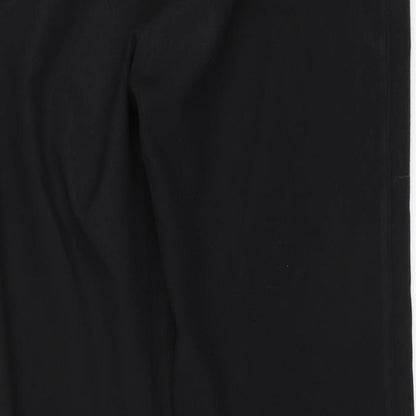 AMARANTO Womens Black   Trousers  Size 14 L31 in