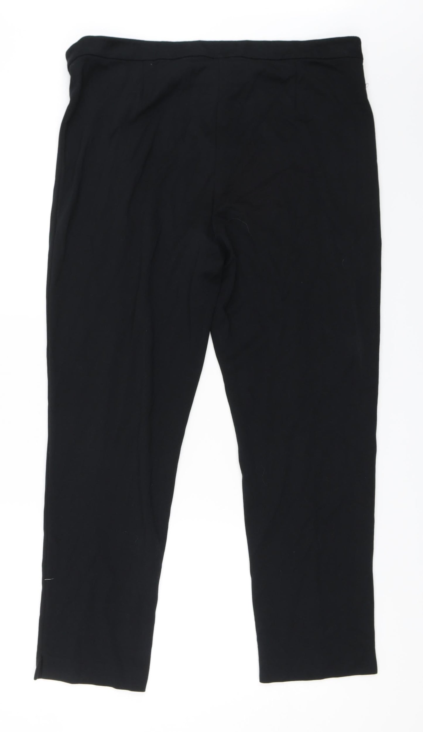 Womens UK Size 16 Marks and Spencer Regular Fit  Black Trousers