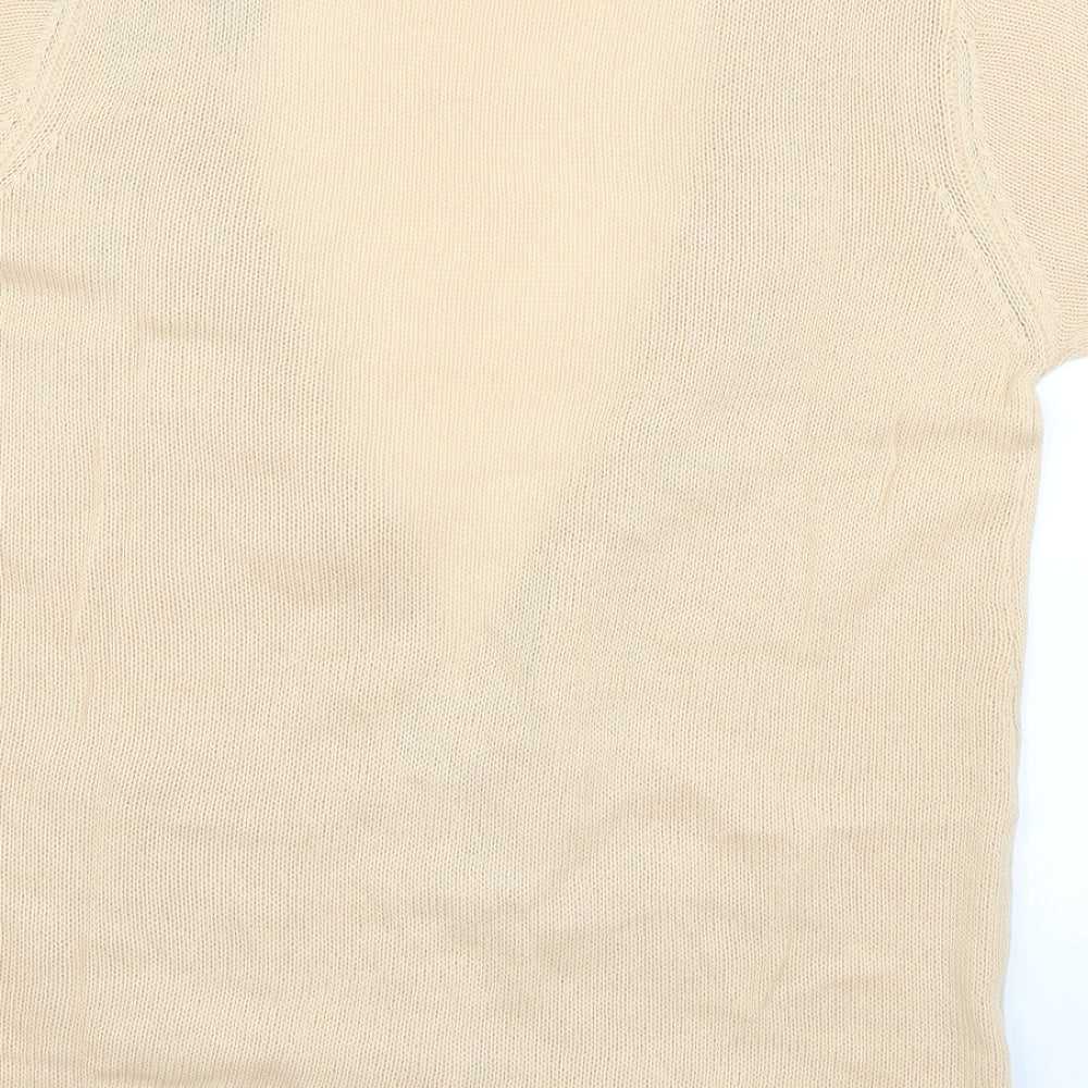 Preworn Womens Beige   Cardigan Jumper Size M