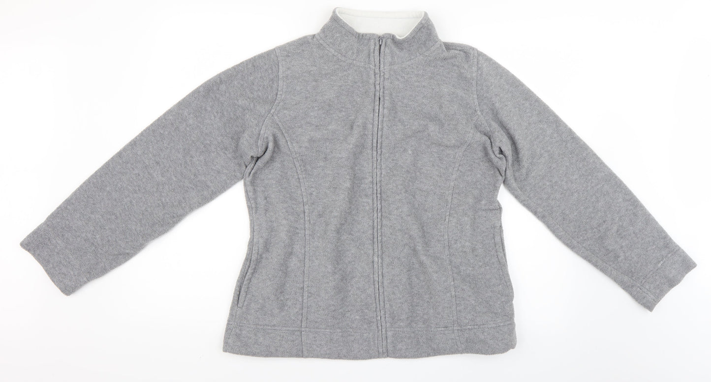 Womens UK Size 16 Isle Essentials Grey Jacket