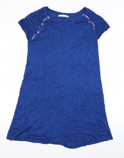 Mademoiselle  Womens Blue   Shift  Size M