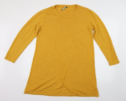 intuition Womens Yellow   Pullover Jumper Size 20