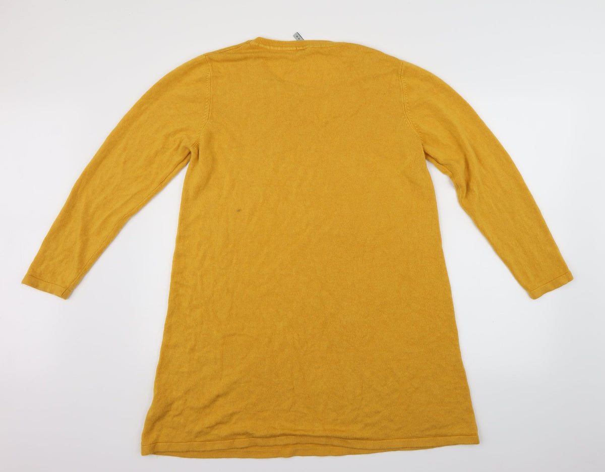 intuition Womens Yellow   Pullover Jumper Size 20