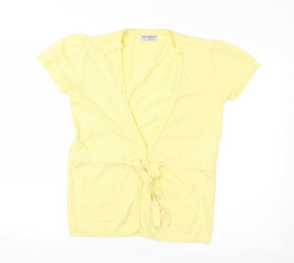Atmosphere Womens Yellow   Cardigan Jumper Size 12