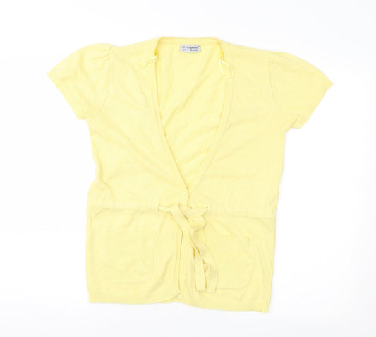 Atmosphere Womens Yellow   Cardigan Jumper Size 12