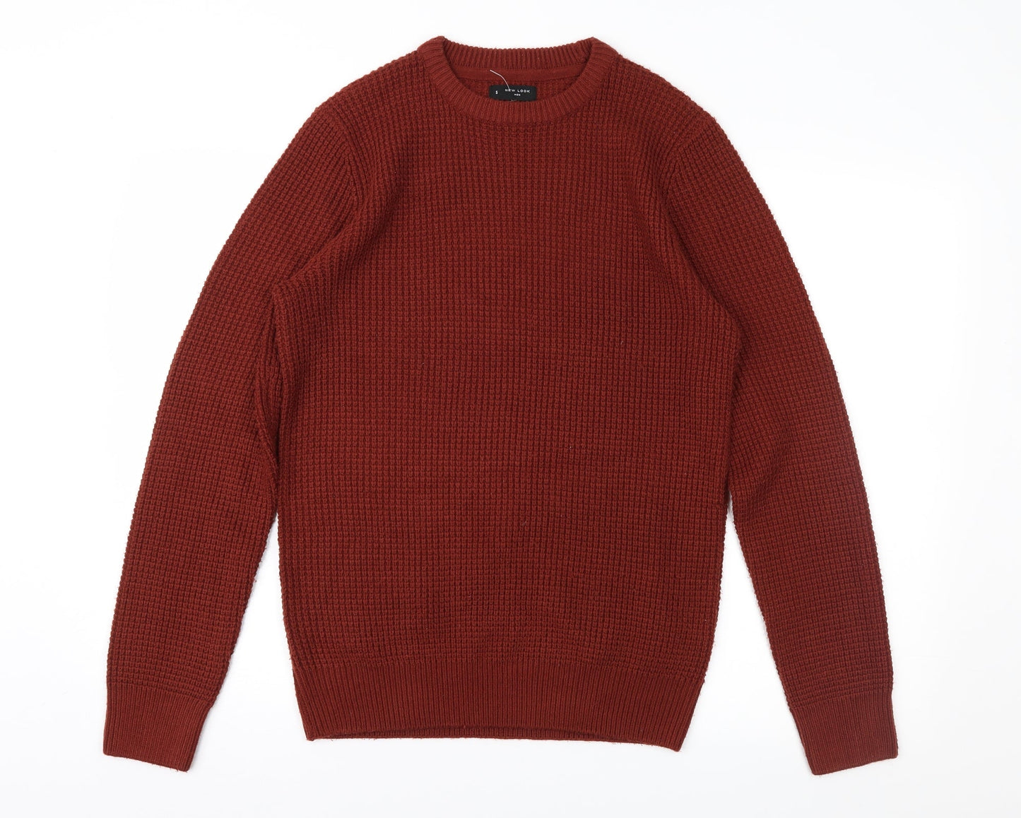 New Look Mens Brown   Pullover Jumper Size S