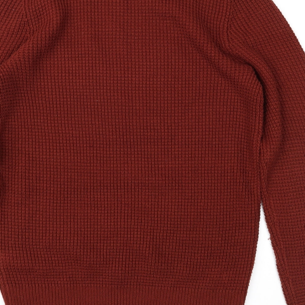 New Look Mens Brown   Pullover Jumper Size S