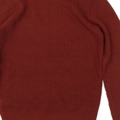 New Look Mens Brown   Pullover Jumper Size S