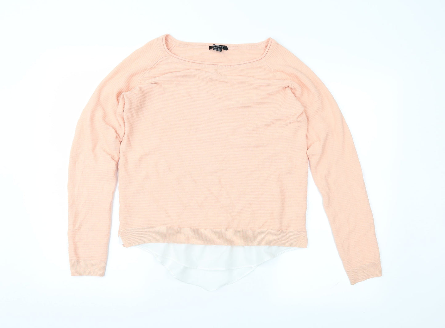 ESMARA Womens Pink   Pullover Jumper Size S