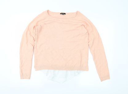 ESMARA Womens Pink   Pullover Jumper Size S