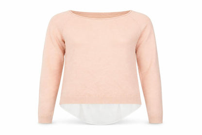 ESMARA Womens Pink   Pullover Jumper Size S