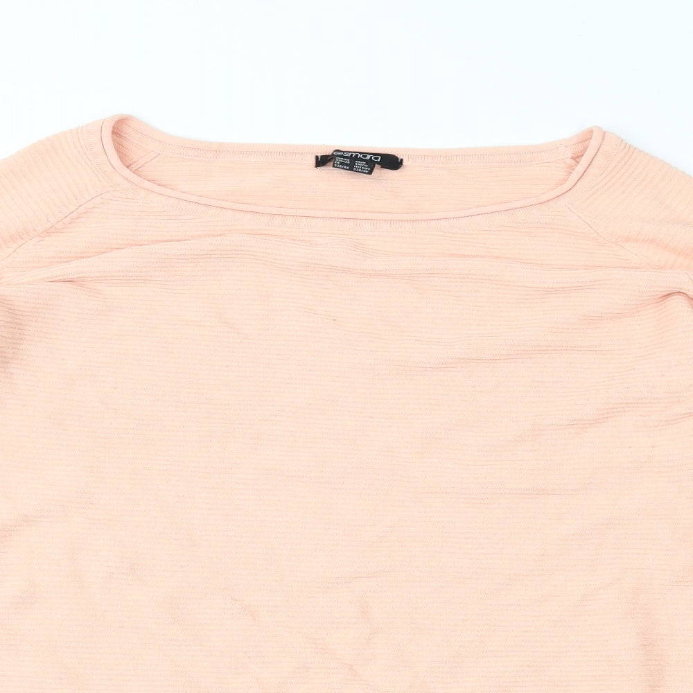 ESMARA Womens Pink   Pullover Jumper Size S