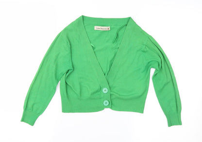 Urban Behavior Womens Green   Cardigan Jumper One Size