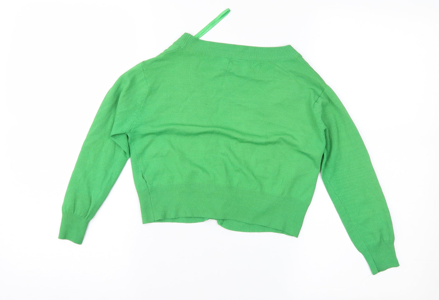 Urban Behavior Womens Green   Cardigan Jumper One Size