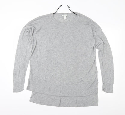 H&M Womens Grey   Pullover Jumper Size L