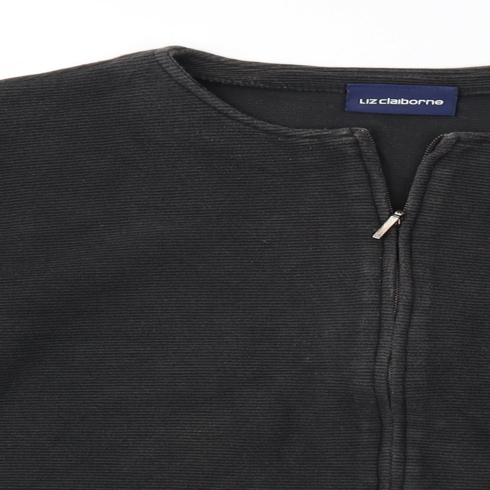 Liz Claiborne Womens Black   Jacket  Size M