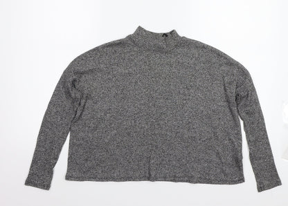 H&M Womens Grey   Pullover Jumper Size XS