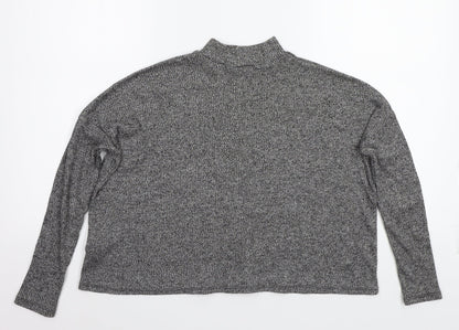 H&M Womens Grey   Pullover Jumper Size XS