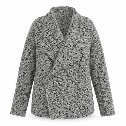 Moda Womens Grey   Cardigan Jumper Size 14