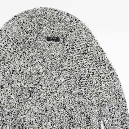 Moda Womens Grey   Cardigan Jumper Size 14
