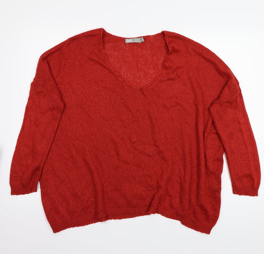 ASOS Womens Red   Pullover Jumper Size 12