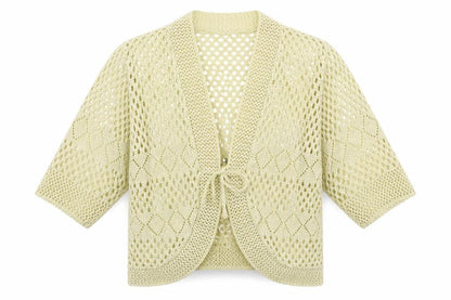 Knitt Womens Beige   Cardigan Jumper Size M