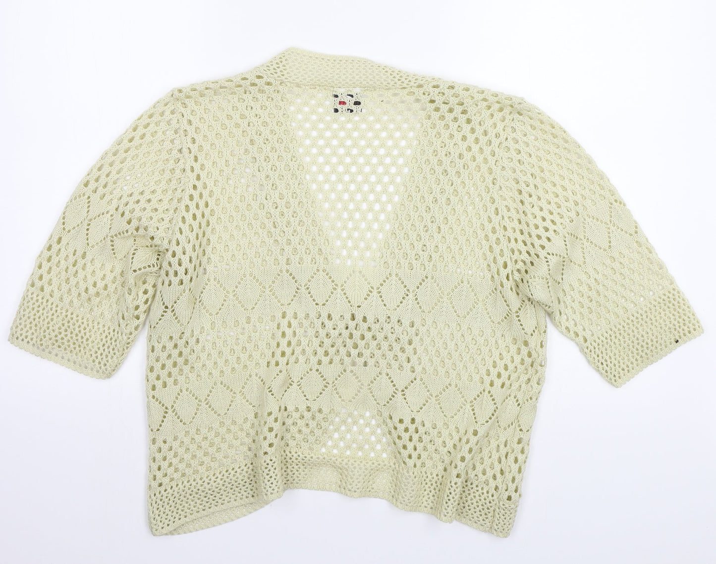 Knitt Womens Beige   Cardigan Jumper Size M
