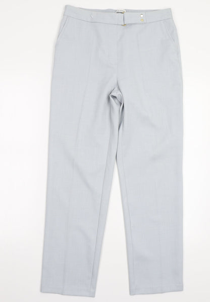 Womens UK Size 10 Marks and Spencer Regular Fit  Blue Trousers