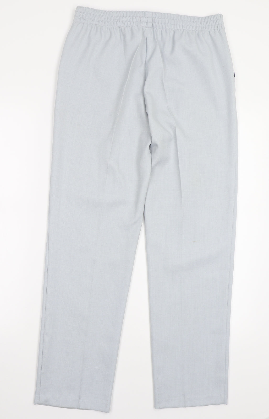 Womens UK Size 10 Marks and Spencer Regular Fit  Blue Trousers