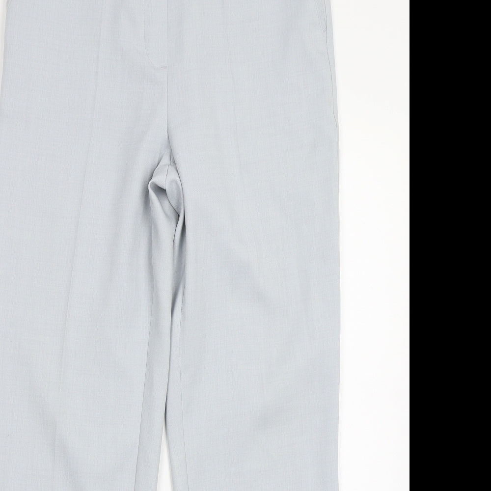 Womens UK Size 10 Marks and Spencer Regular Fit  Blue Trousers
